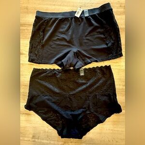 Torrid Black Lace Women's Panties Set